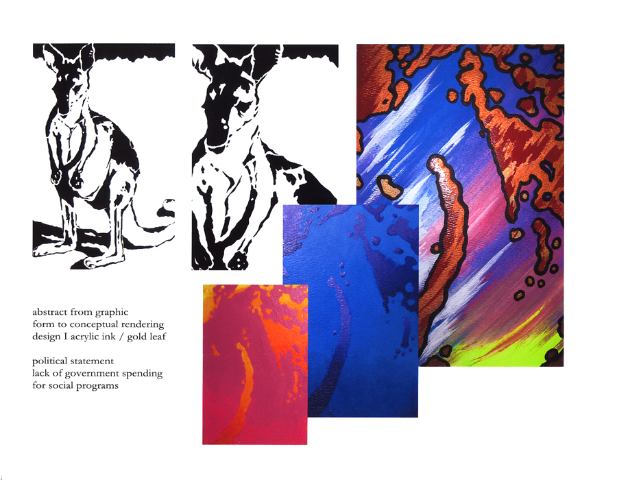 kangaroo abstract